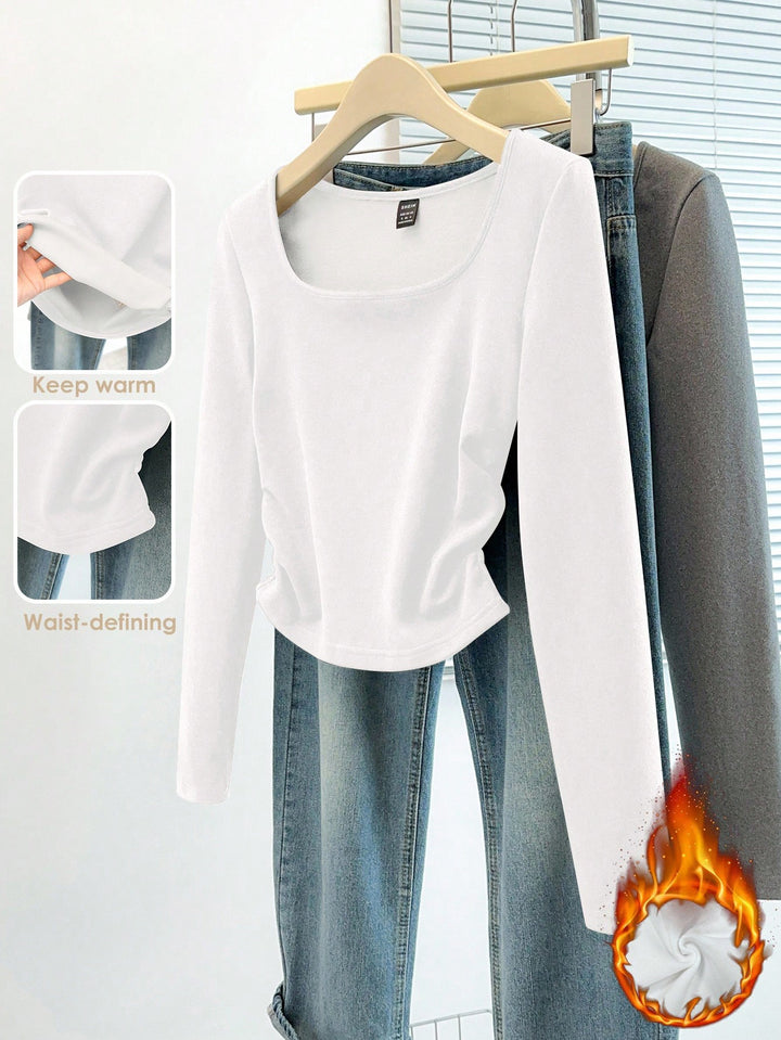Top SHEIN, alb