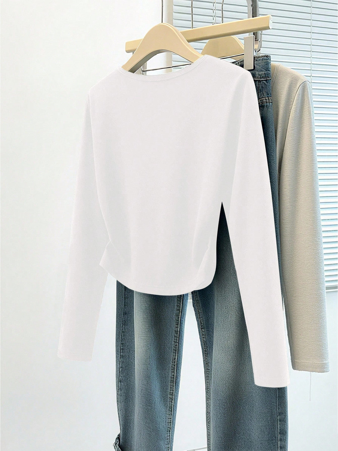 Top SHEIN, alb