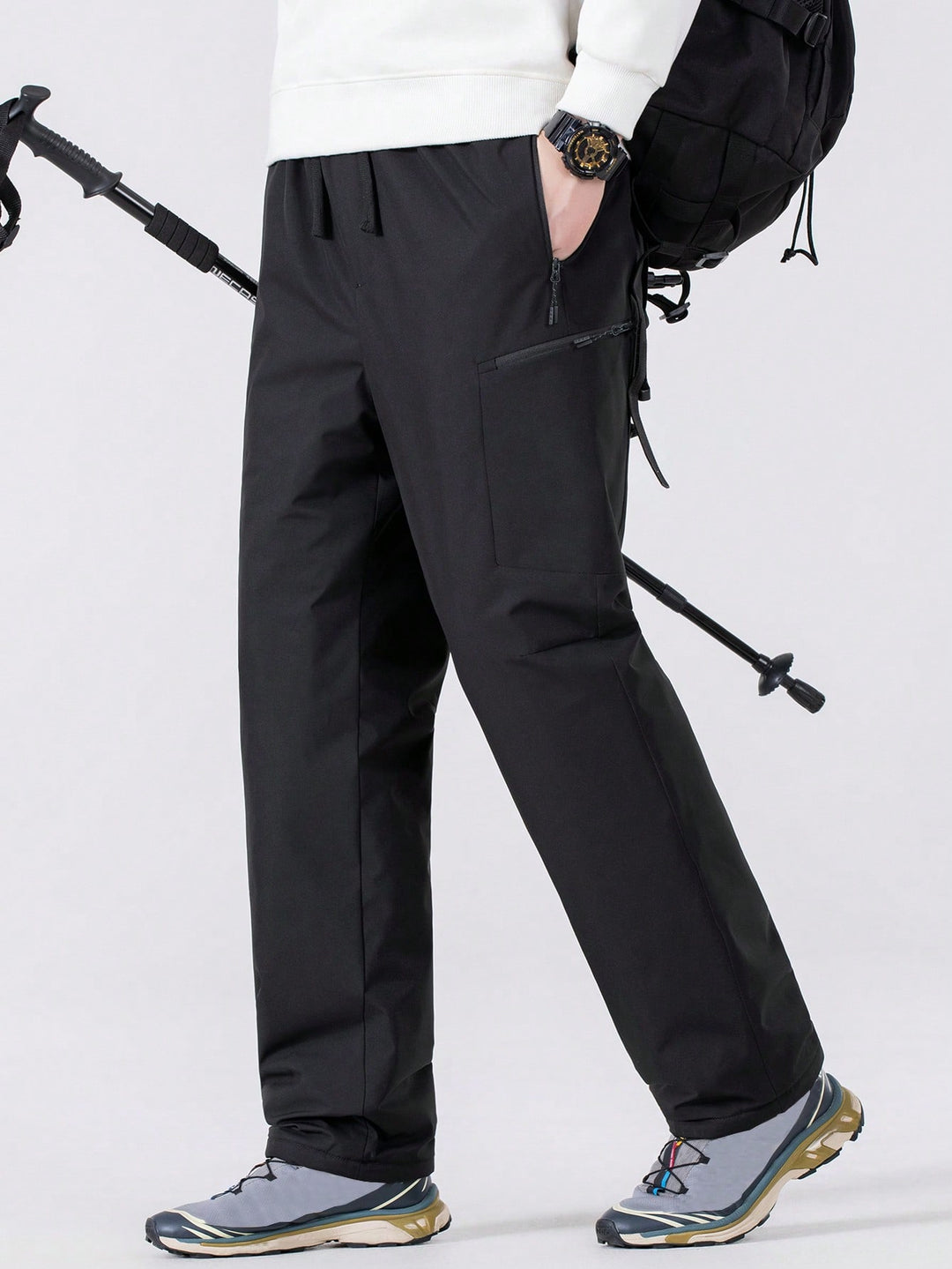 Pantaloni SHEIN, negru