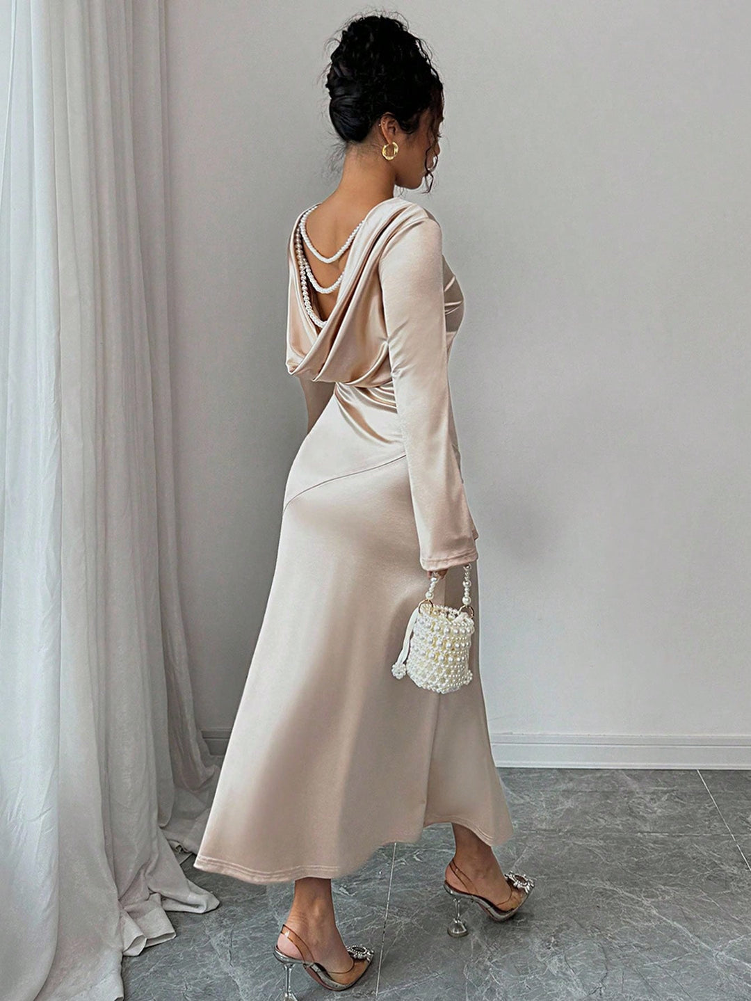 Rochie Midi SHein, bej