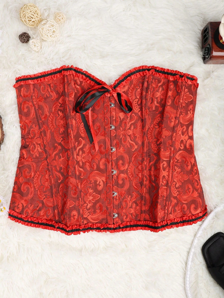 Corset SHEIN, roșu