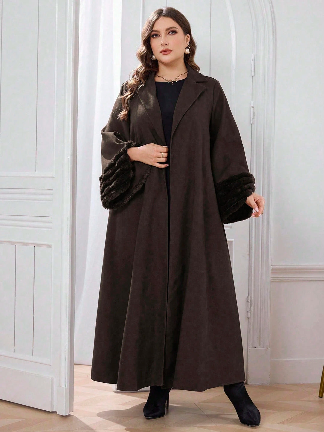 Trench lung SHEIN, maro