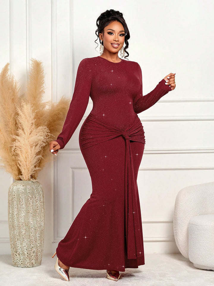 Rochie maxi SHEIN, roșu