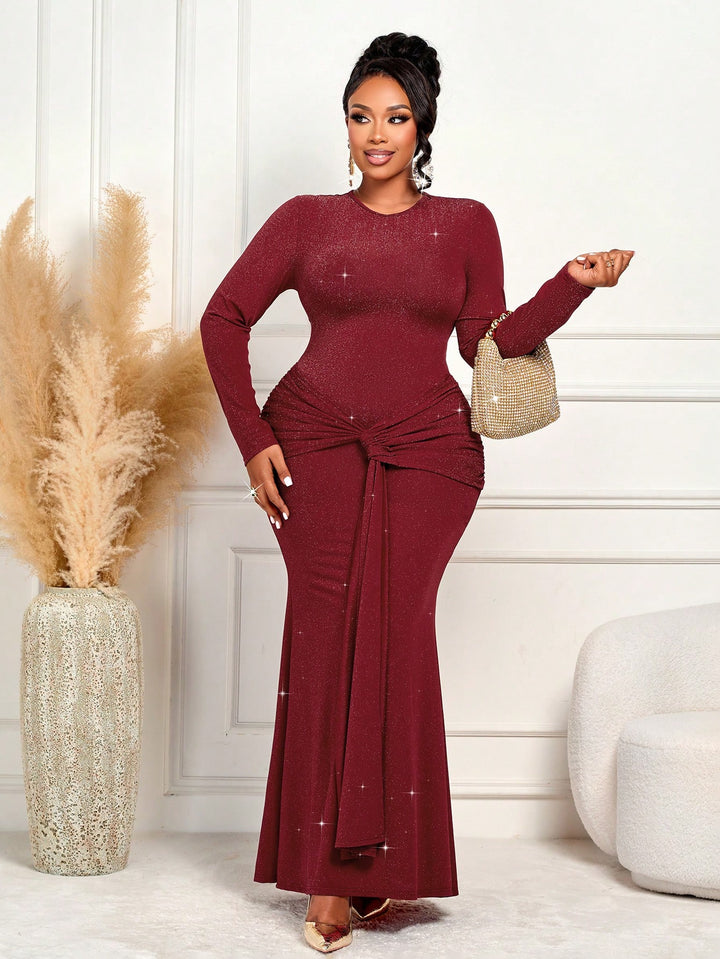 Rochie maxi SHEIN, roșu