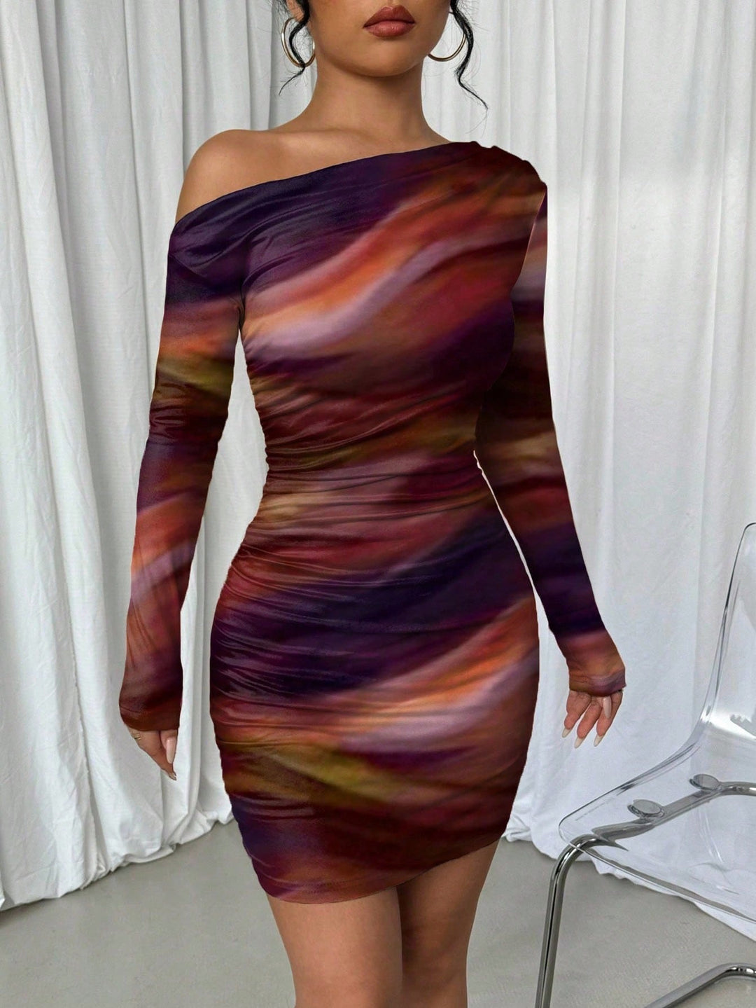 Rochie mini SHEIN, mix culori
