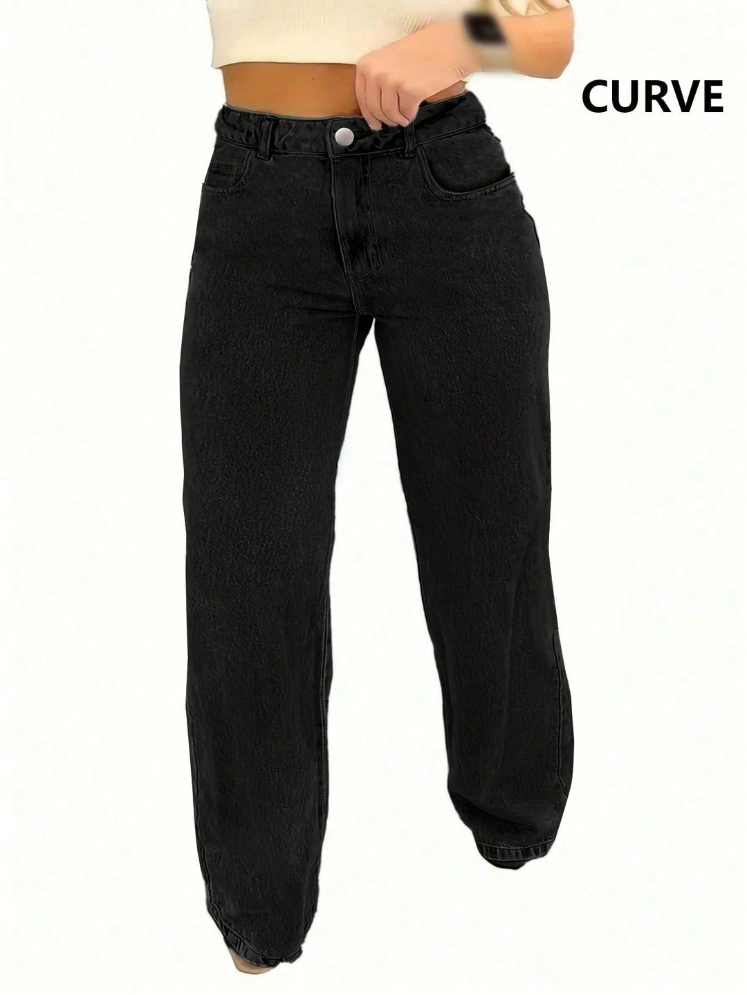 Jeans SHEIN, negru