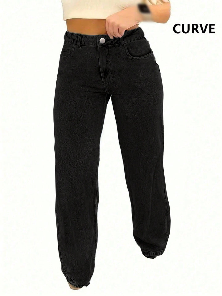 Jeans SHEIN, negru