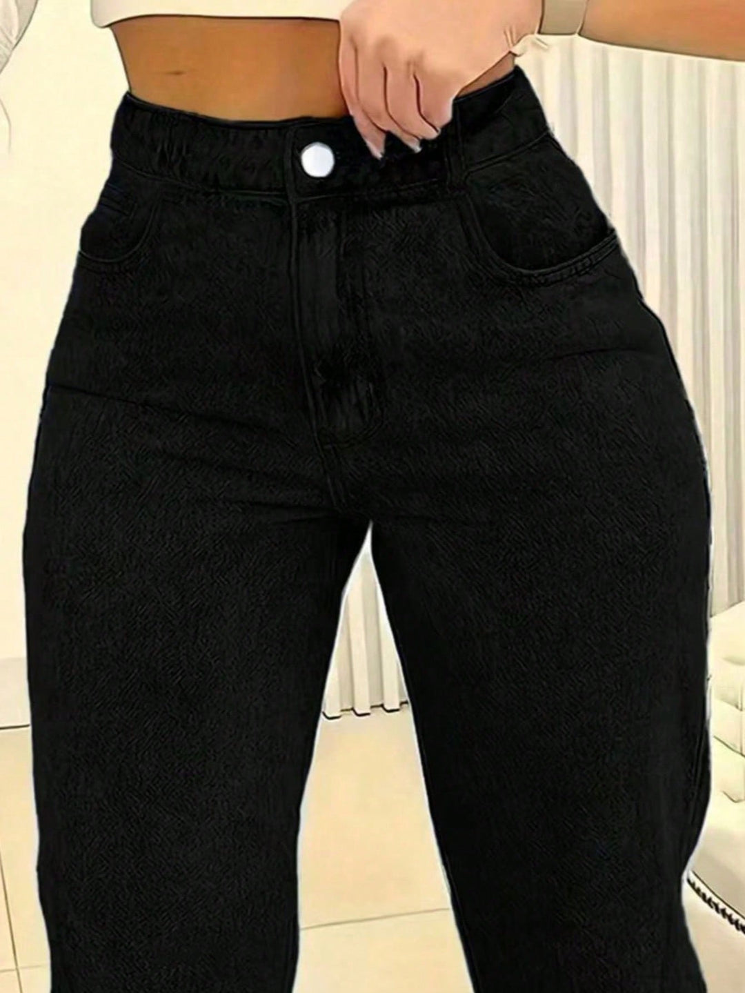 Jeans SHEIN, negru