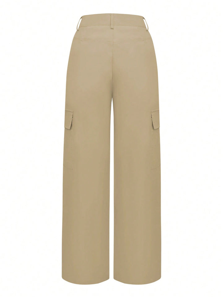 Pantaloni SHEIN, kaki