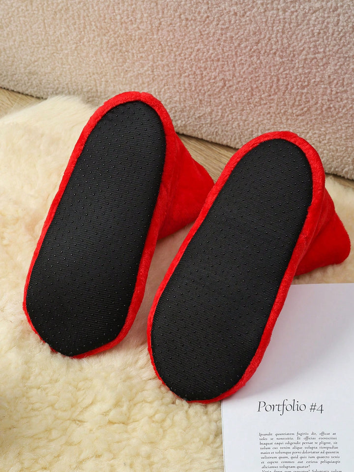 SHEIN házi papucs, piros