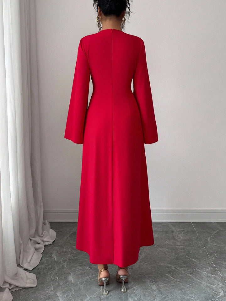 Rochie maxi SHEIN, roșu