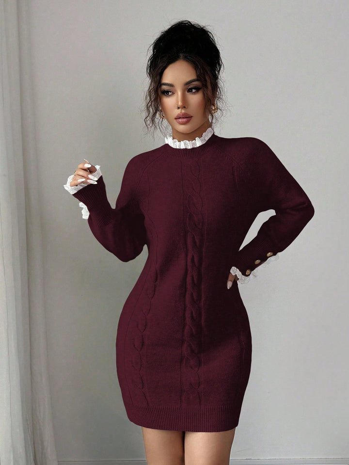 Rochie SHEIN, vișiniu