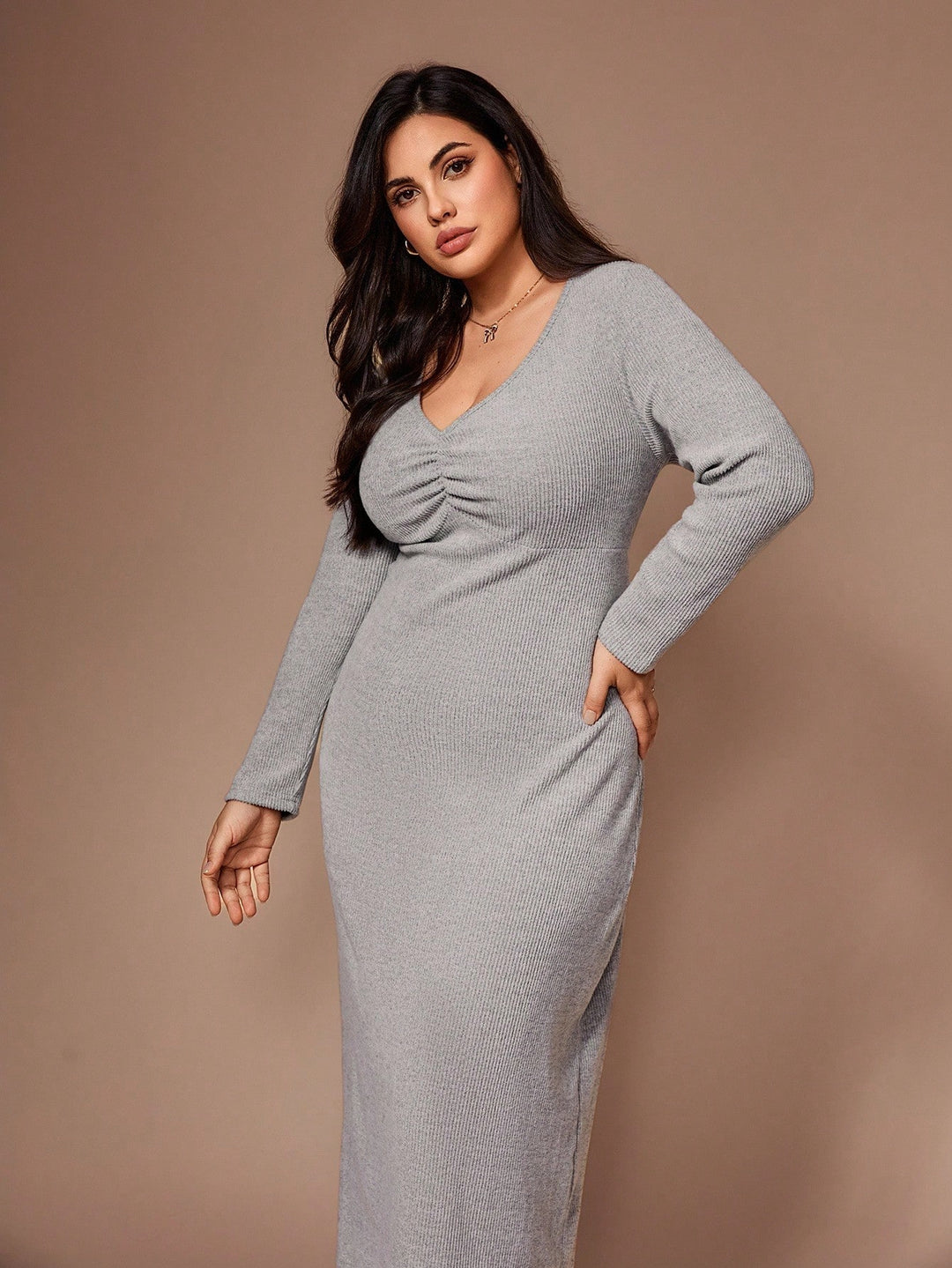 Rochie SHEIN, gri
