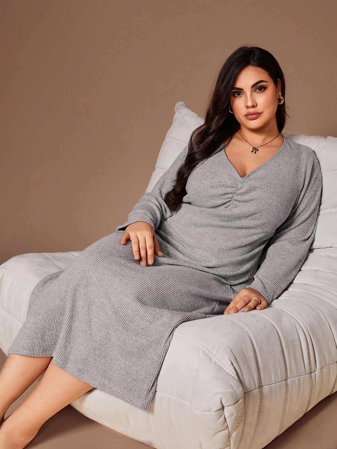 Rochie SHEIN, gri