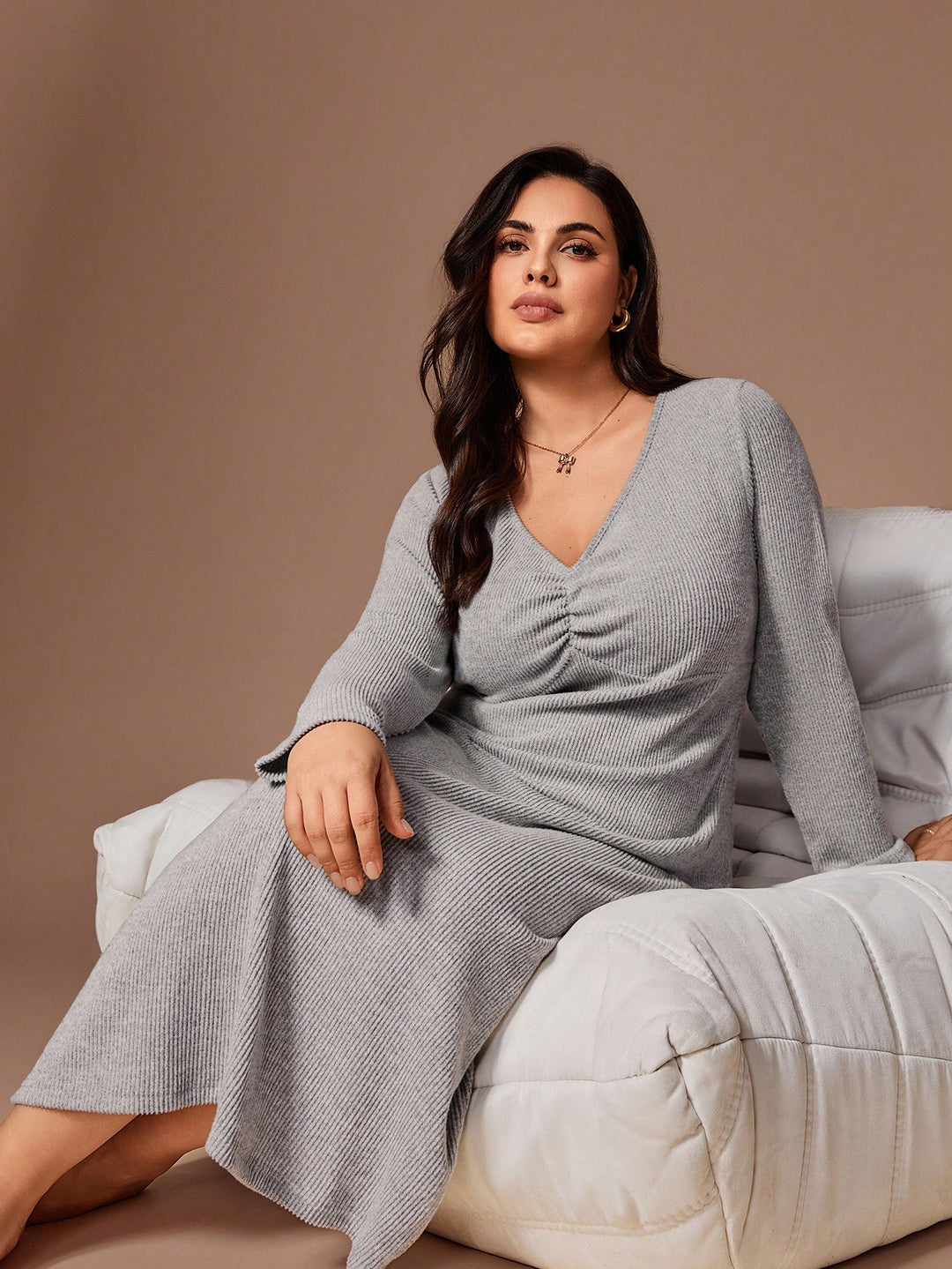 Rochie SHEIN, gri