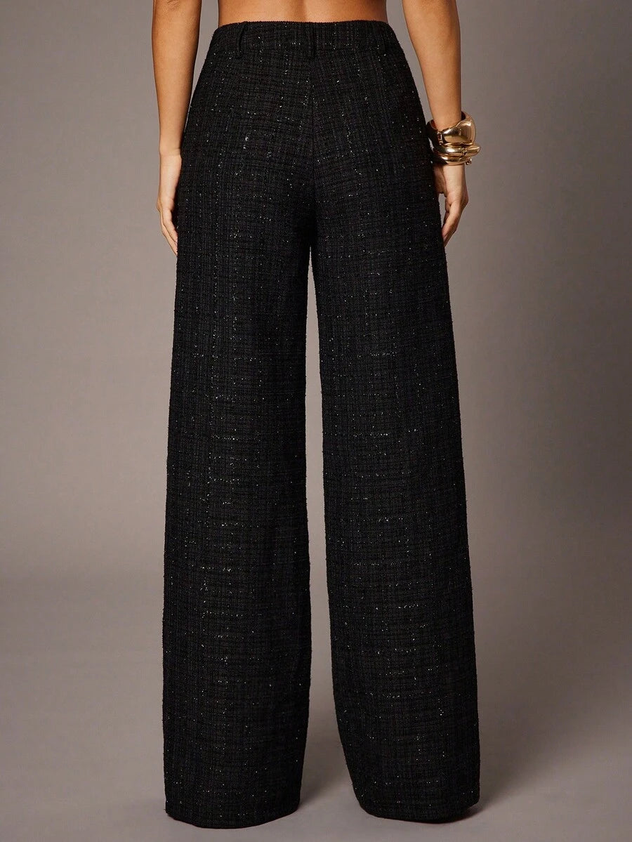 Pantaloni SHEIN, negru