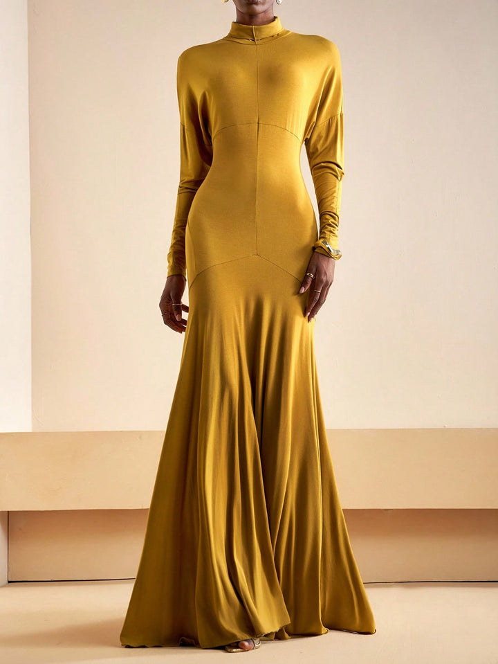 Rochie maxi SHEIN, galben
