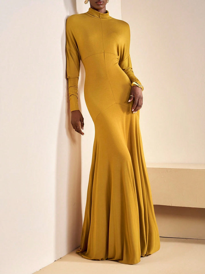 Rochie maxi SHEIN, galben