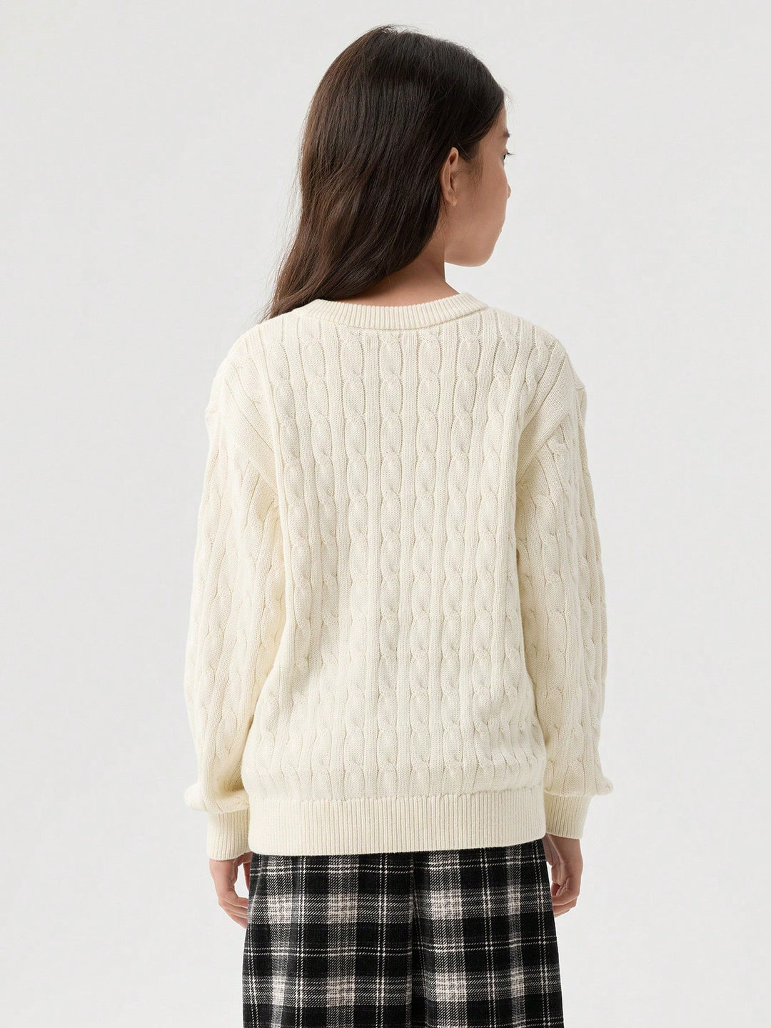 Pulover SHEIN, crem