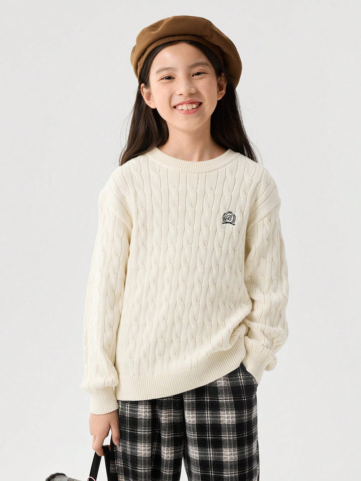 Pulover SHEIN, crem