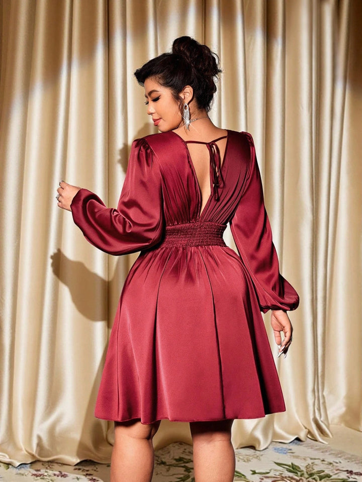 Rochie mini SHEIN, vișiniu