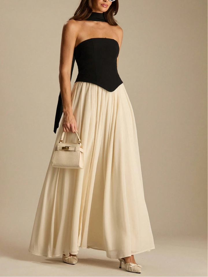 Rochie maxi SHEIN, mix culori