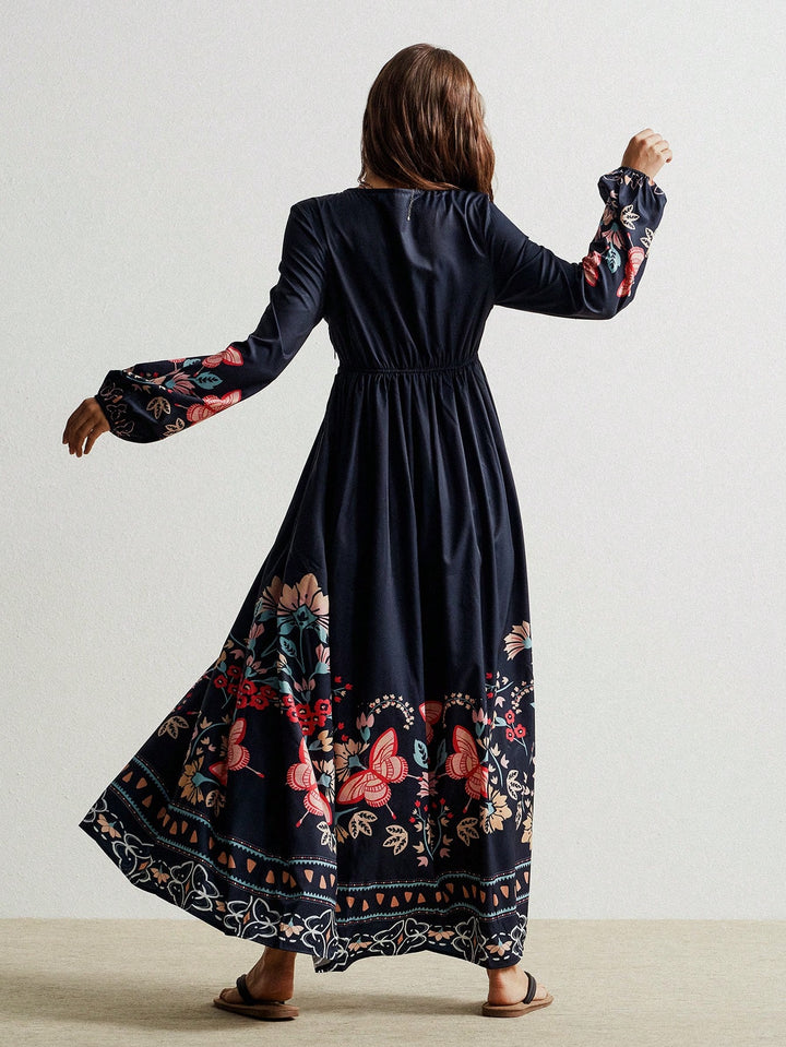 Rochie maxi SHEIN, albastru
