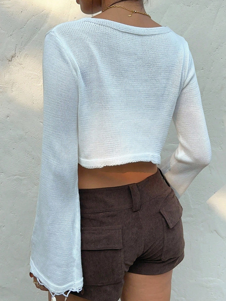 Cardigan SHEIN, alb