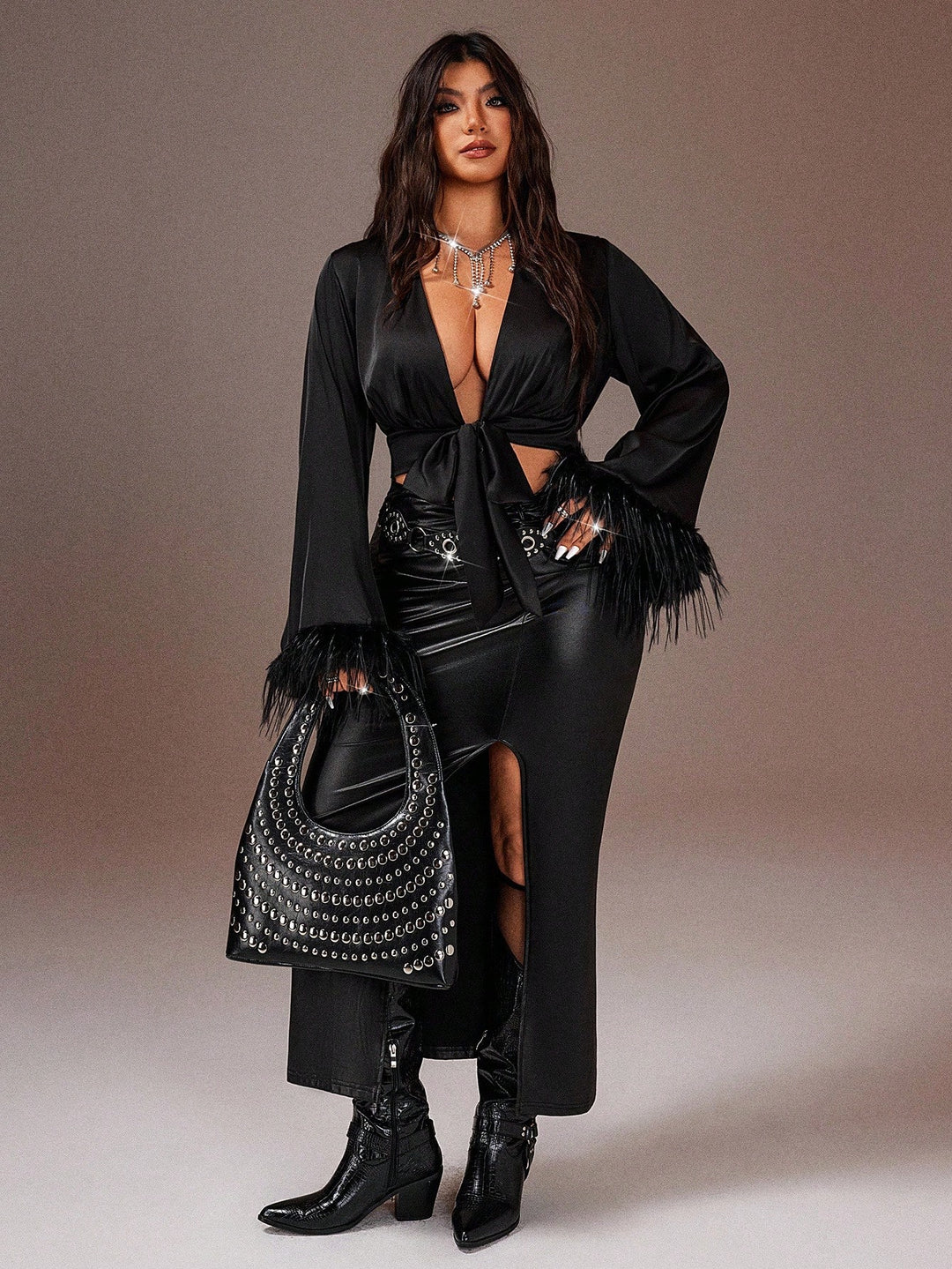Bluză SHEIN, negru