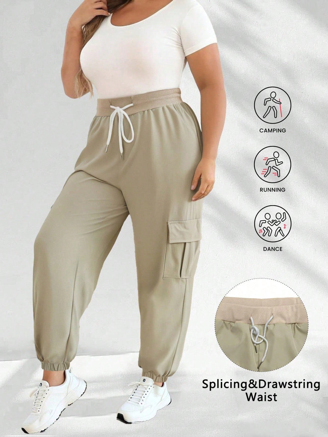 Pantaloni SHEIN, bej