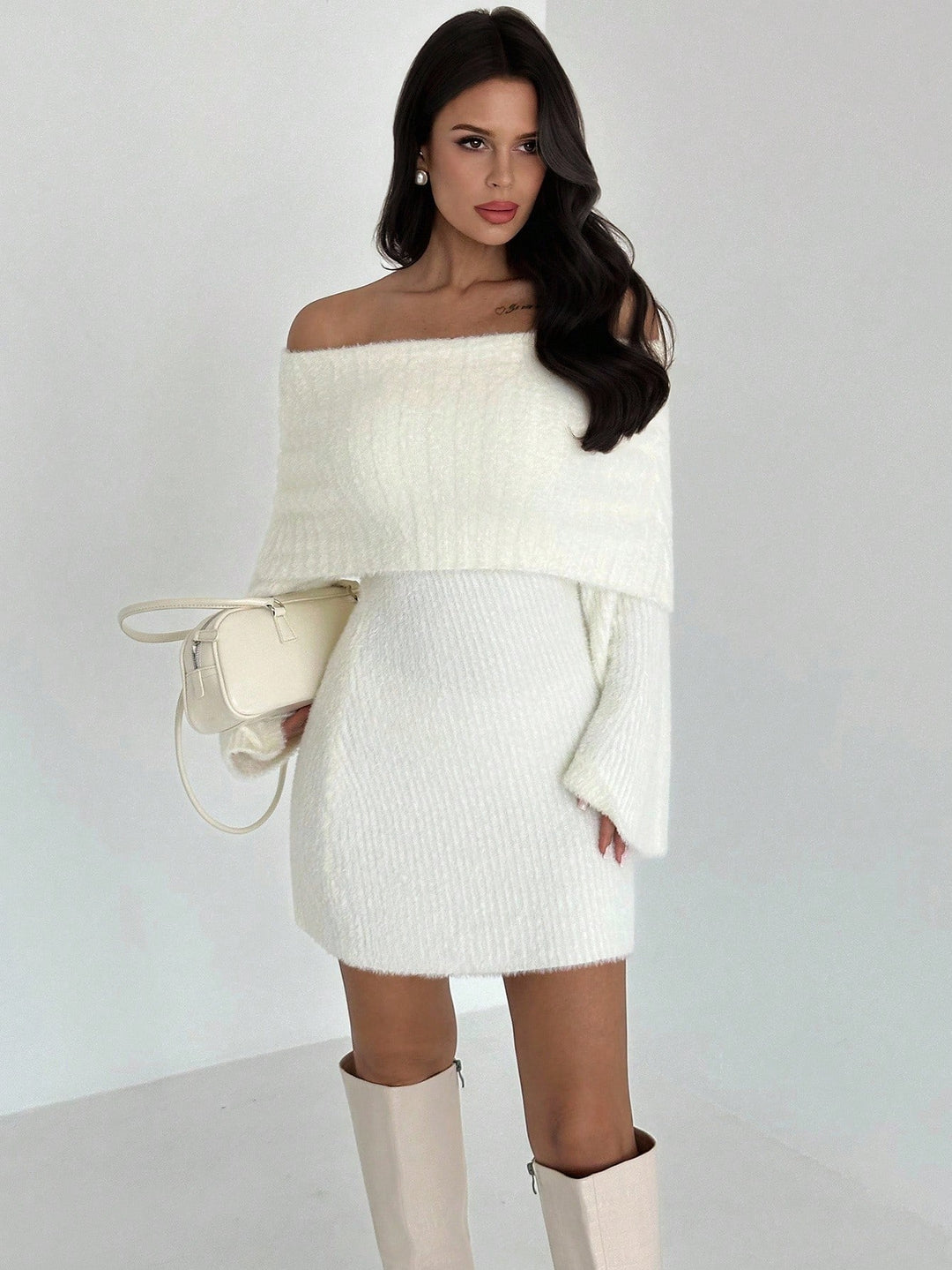 Rochie SHEIN, alb
