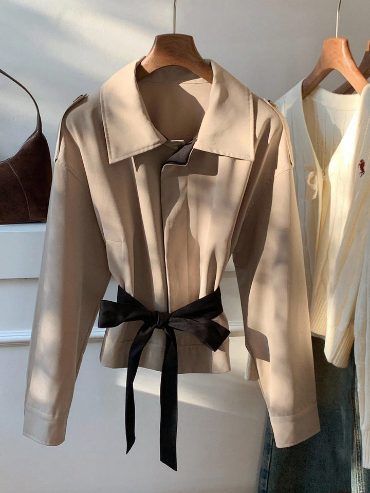 Trench SHEIN, kaki
