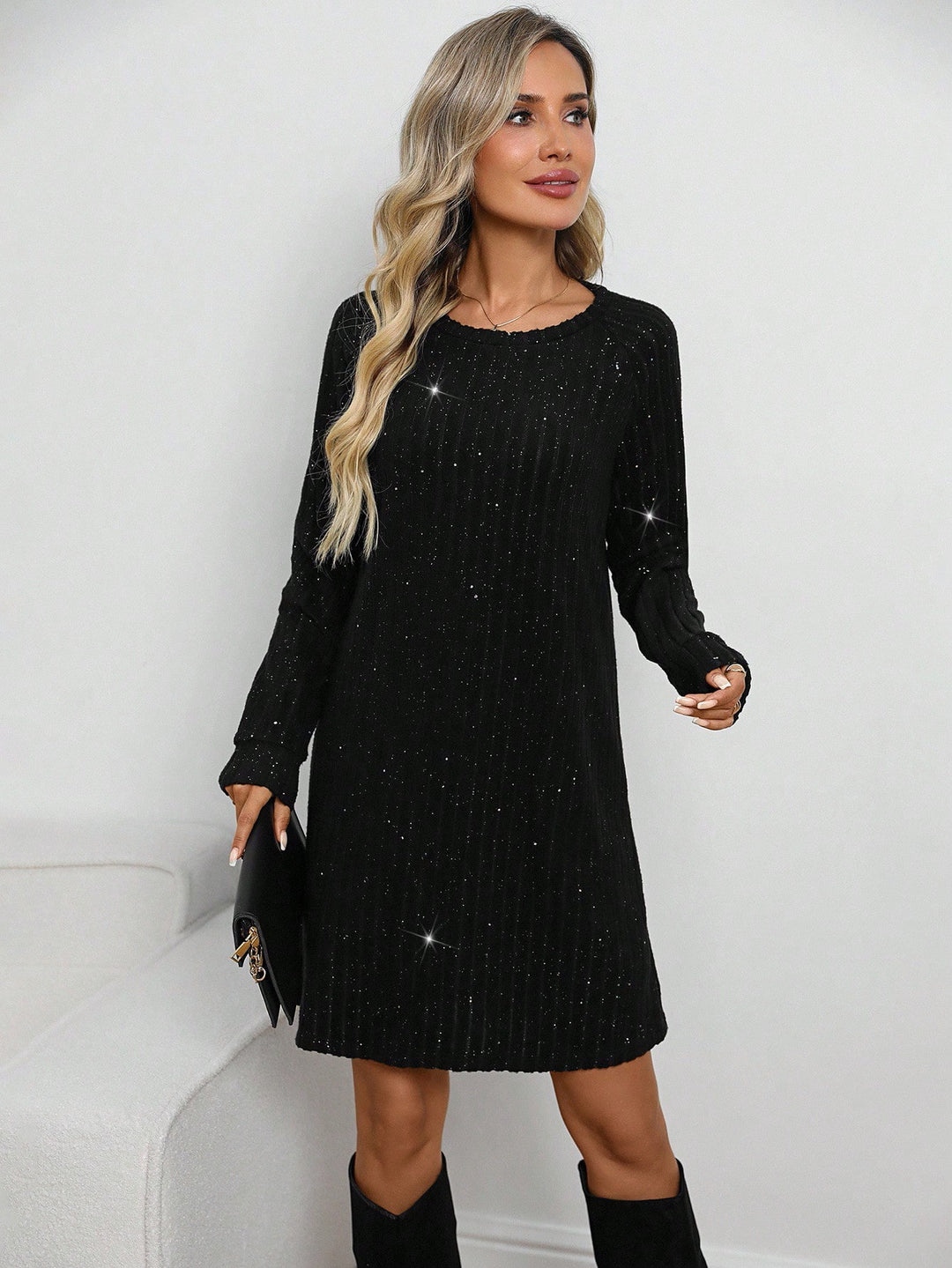 Rochie scurtă SHEIN, negru