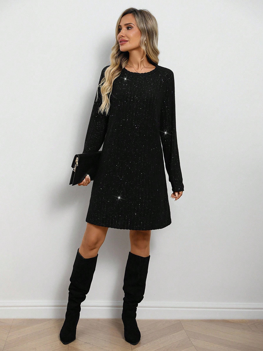 Rochie scurtă SHEIN, negru