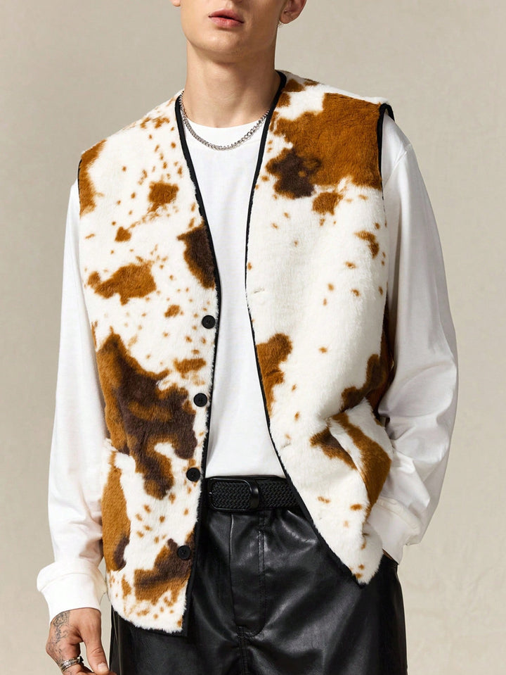 Vestă ROMWE by Shein, mix culori
