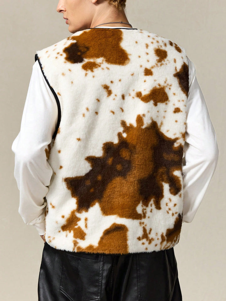 Vestă ROMWE by Shein, mix culori