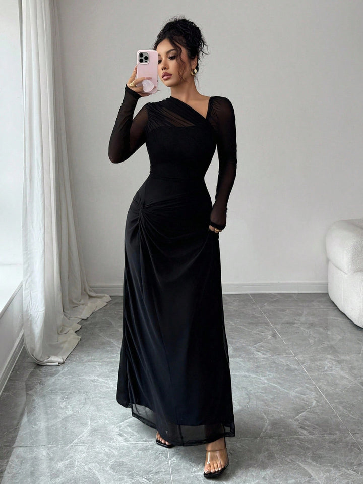 Rochie maxi SHEIN, negru