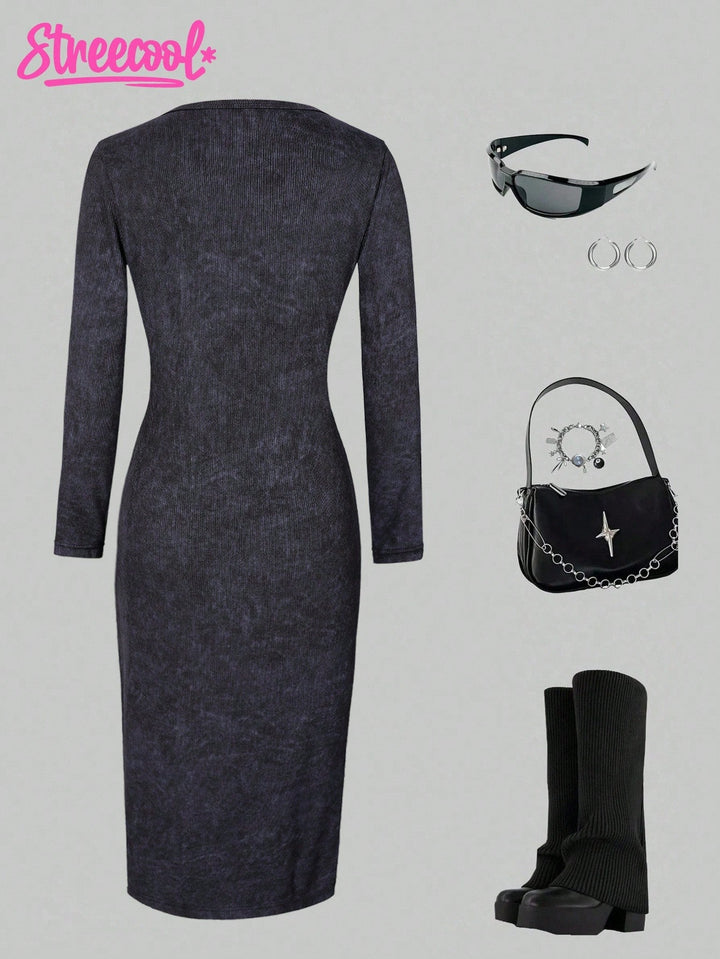 Rochie SHEIN, gri