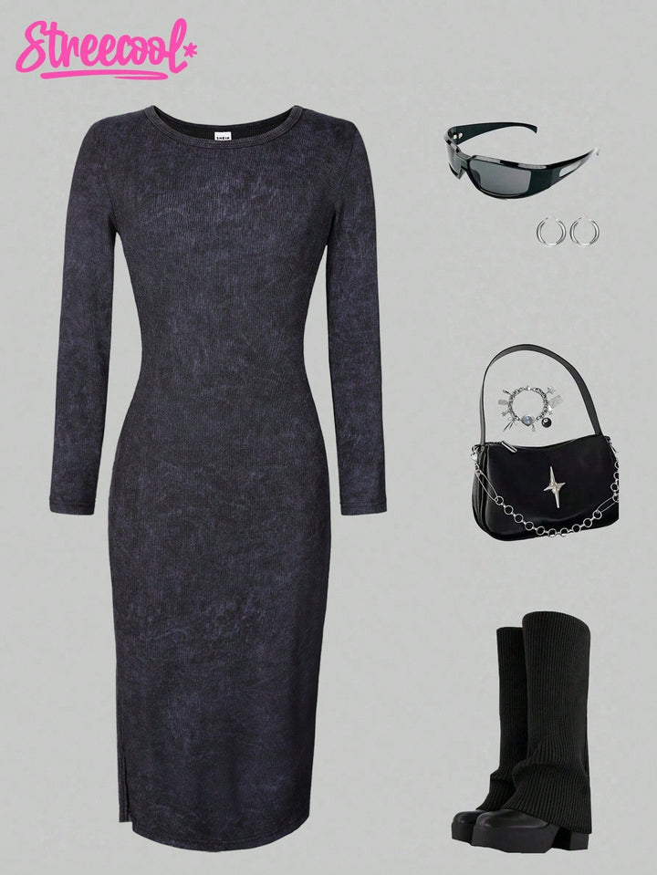 Rochie SHEIN, gri