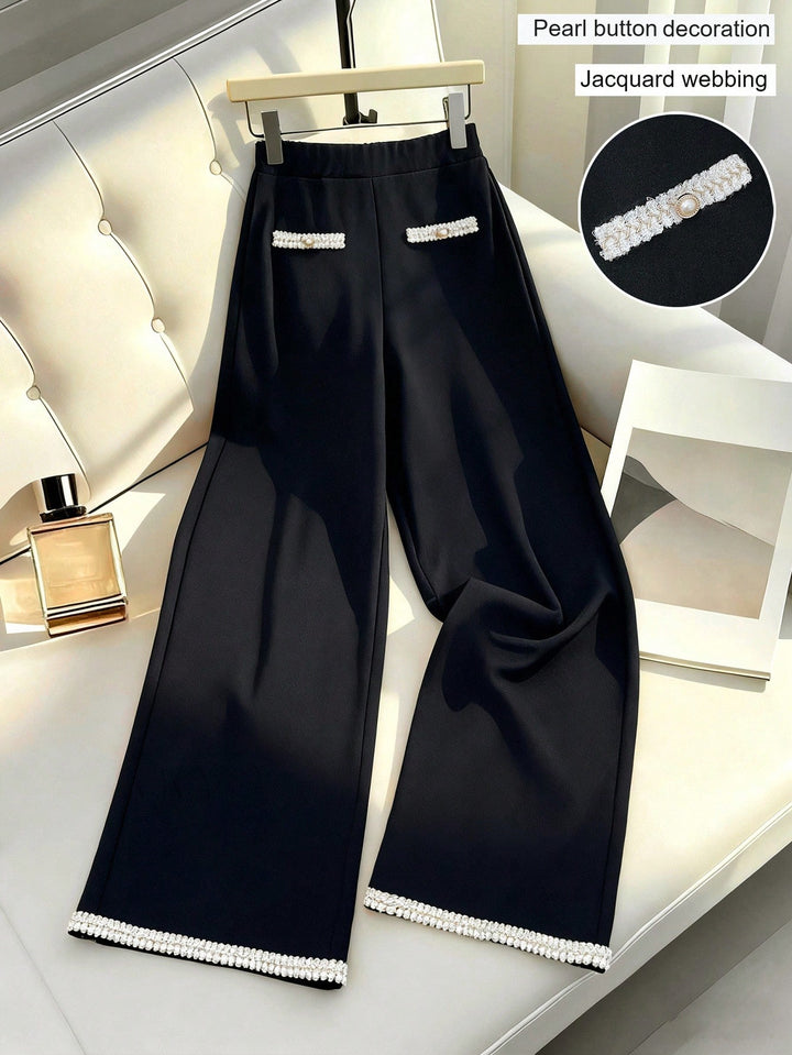 Pantaloni SHEIN, negru