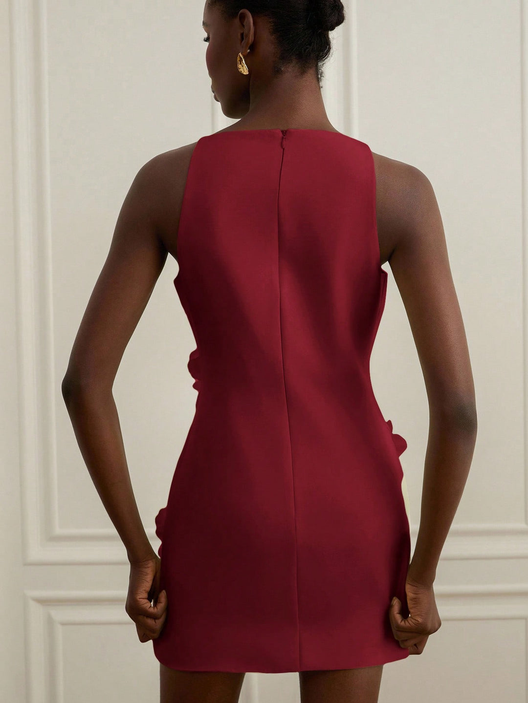 Rochie mini SHEIN, vișiniu