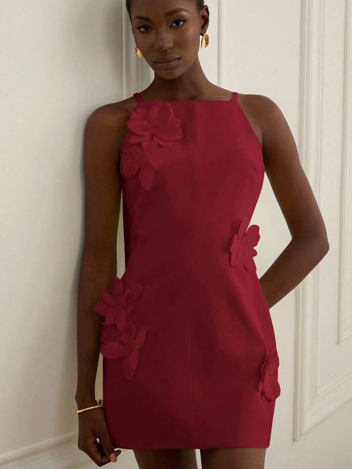 Rochie mini SHEIN, vișiniu