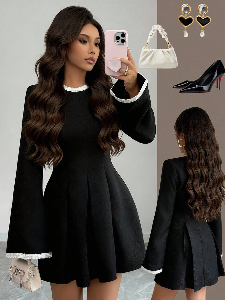 Rochie scurtă SHEIN, negru
