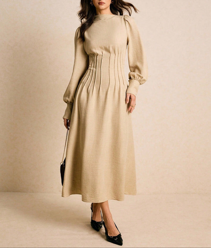 Shein maxi ruha, bézs