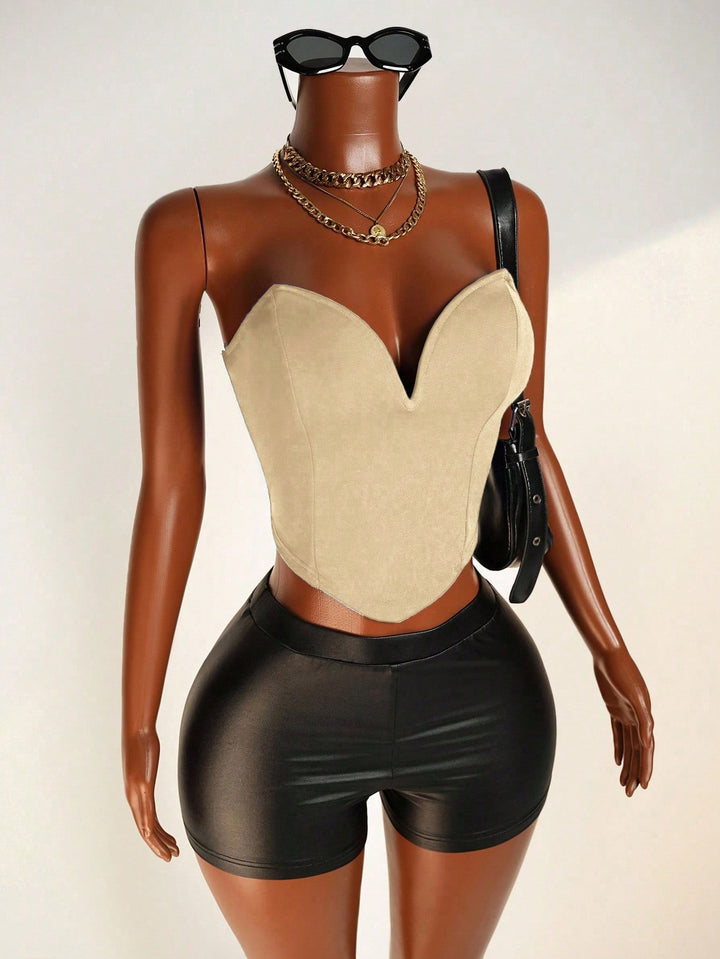 Top SHEIN, bej