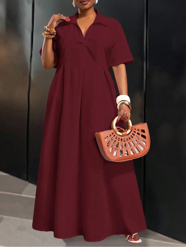 Rochie maxi SHEIN, vișiniu