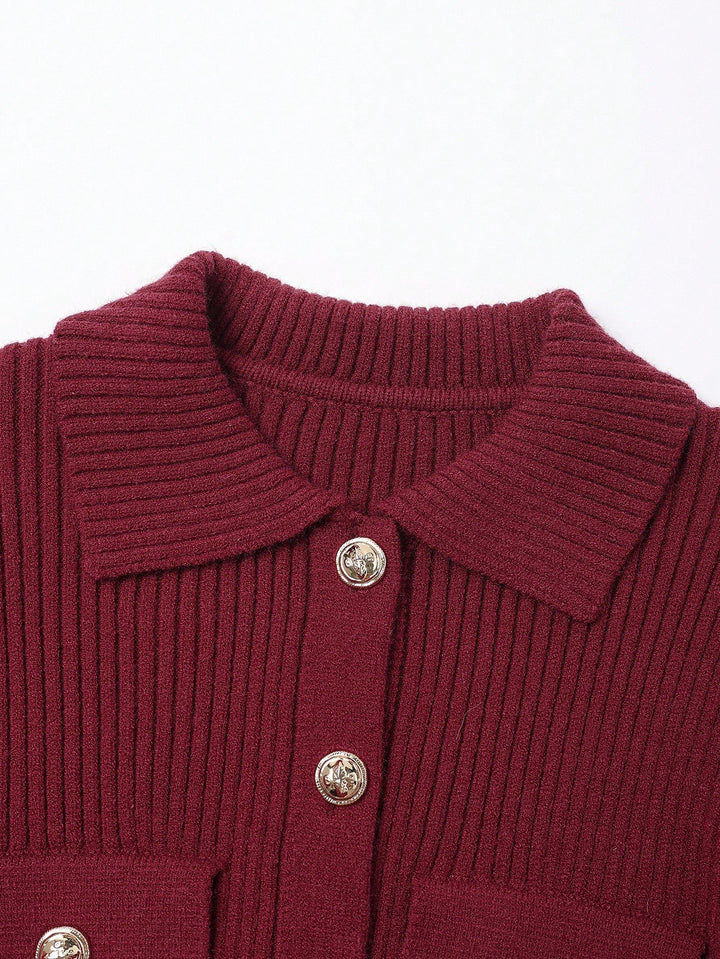 Cardigan SHEIN, roșu