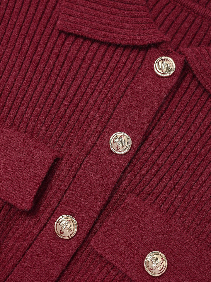 Cardigan SHEIN, roșu