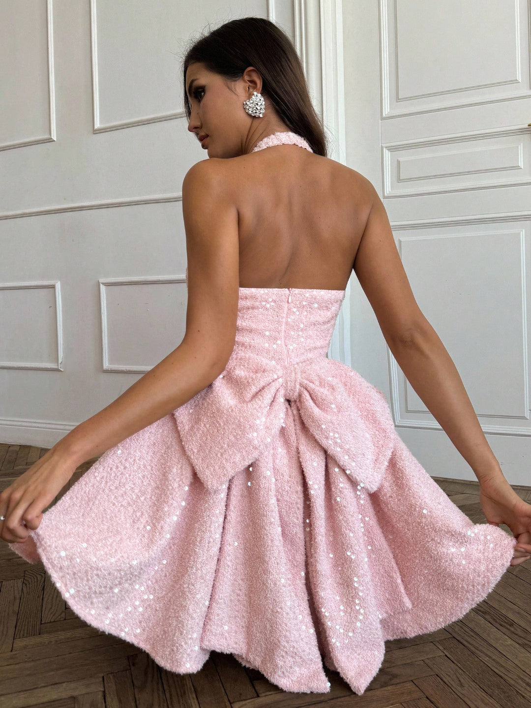 Rochie mini SHEIN, roz