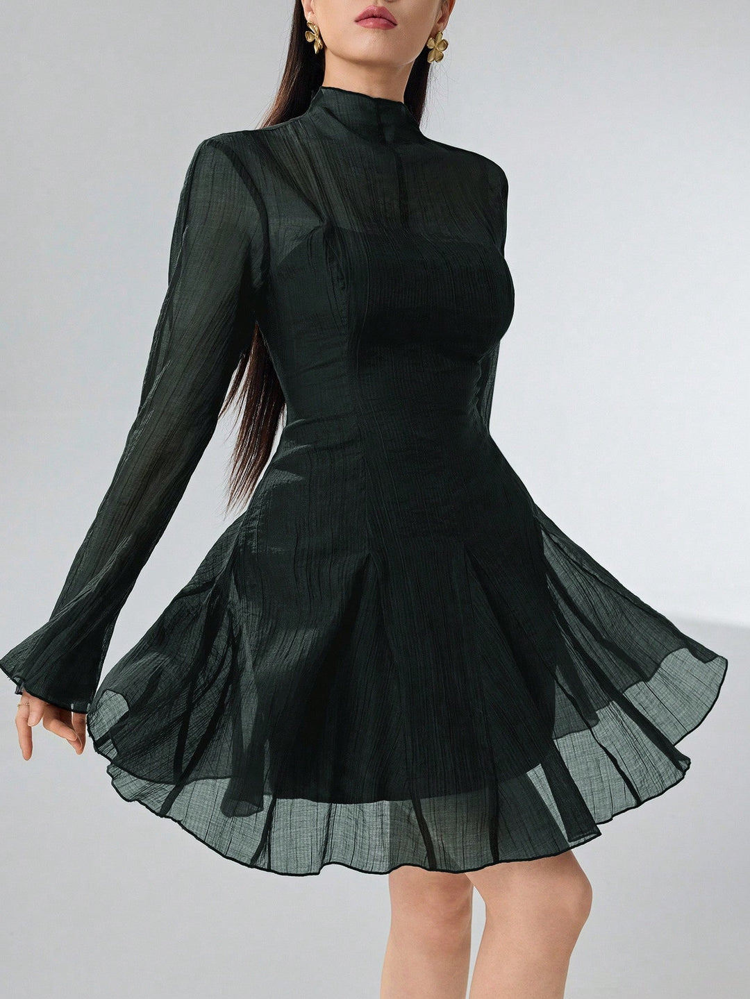 SHEIN mini ruha, zöld
